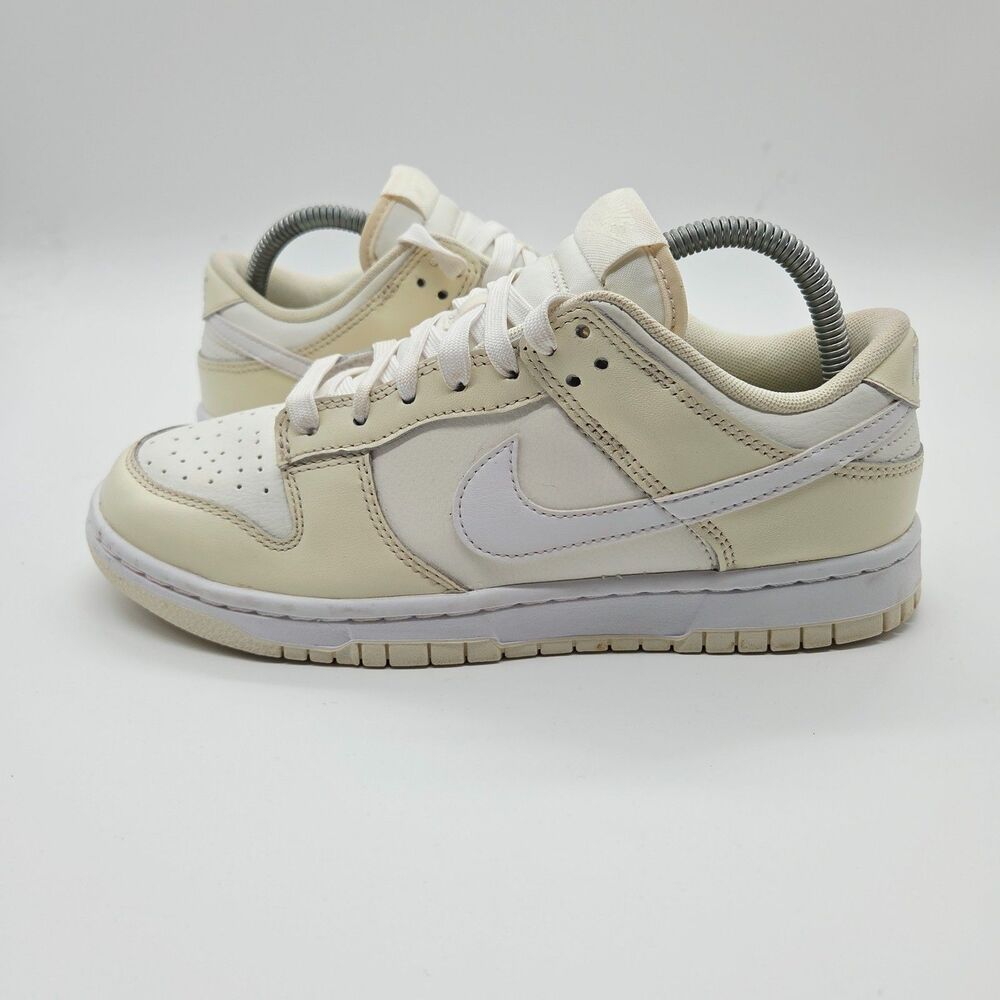 Nike Dunk Low 'Coconut Milk' Cream and White Sneakers Men's 7.5